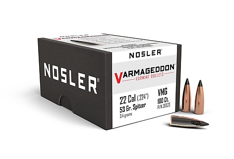 Nosler Varmageddon FB .22 53gr 100/Box - bild 2 av 4