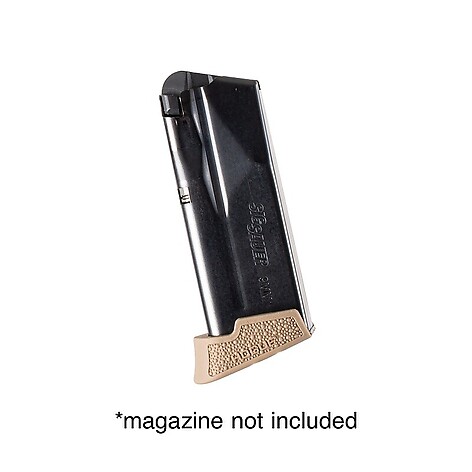 Hogue OverMolded Rubber Base Pad Sig Sauer P365 10 Skott FDE - bild 3 av 4
