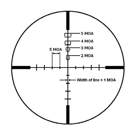 NcSTAR Mark III Tactical 3-9x40 Gen III Belyst P4 Sniper Svart - bild 6 av 6