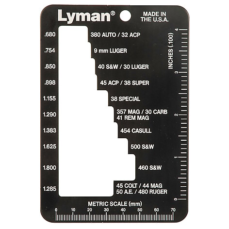 Lyman E-Zee Pistol Case Gauge