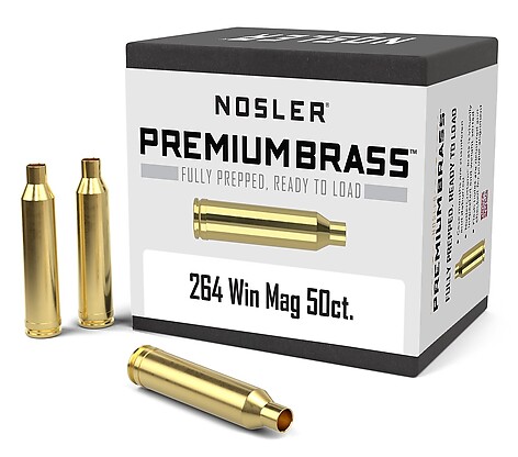 Nosler Hylsor 264 Win Mag 50/Box - bild 2 av 3