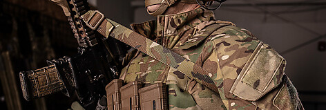 Blue Force Gear VCAS Plastic Vadderad Vapenrem MultiCam/Black - bild 2 av 2