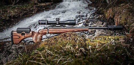 GRS Hunter Light Laminatkolv Bergara B14 SA Brun - bild 4 av 5