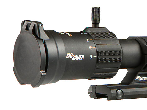 Sig Sauer TANGO-MSR Compact  LPVO 1-6x24 SFP Belyst BDC-6 - bild 2 av 4