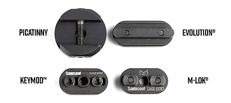 Samson Vertical Grip Short M-LOK Grenade Svart - bild 3 av 4