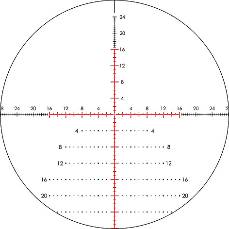 Vortex Razor HD LHT 4.5-22x50 SF Belyst FFP XLR-2 MOA Kikarsikte - bild 6 av 7