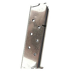 Kimber 1911 .45 ACP 8  Skott Magasin Silver