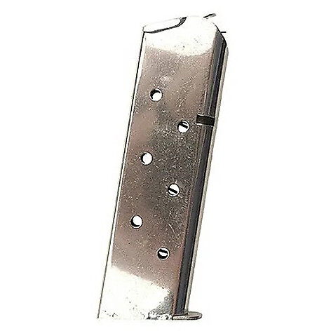 Kimber 1911 .45 ACP 8  Skott Magasin Silver