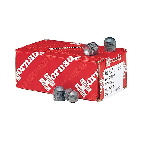 Hornady PA Conical 50 Cal 240gr 50/Box