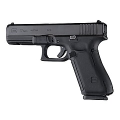 Hogue Wrapter Glock 17, 17MOS, 19X (Gen 5) Vapengrepp Svart
