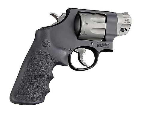 Hogue OverMolded S&W K, L, N, X, Z-Frame Vapengrepp Svart - bild 2 av 4