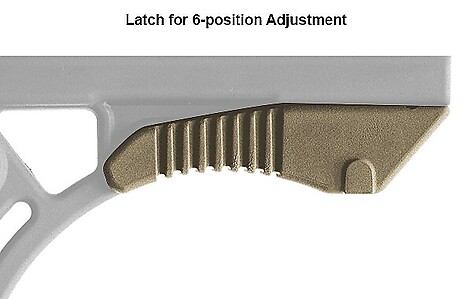 Leapers UTG Pro AR15 OPS Ready S3 Mil-Spec FDE - bild 2 av 9