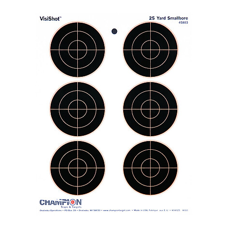 Champion Targets Visishot  76mm 10pk
