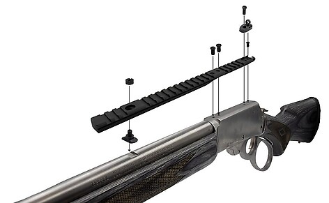 XS Sights Lever Rail Ghost Ring Marlin 336 - bild 2 av 4