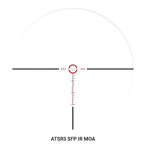 Athlon Helos BTR 1-4.5x24 SF SFP Belyst ATSR3 MOA Kikarsikte - bild 4 av 4