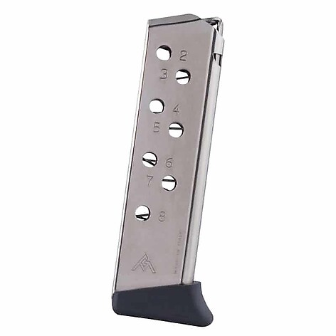 Mec-Gar Walther PP PPK/S .32 ACP 8 Skott Magasin Nickel