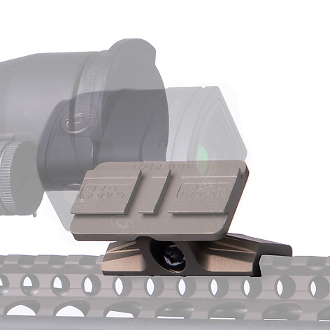 Reptilia Dot Mount 45 Picatinny Aimpoint ACRO P1/P2 Svart - bild 2 av 3