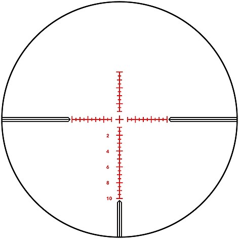 GPO Spectra 6X 4.5-27x50 FFP Belyst LR Pro CW Kikarsikte - bild 4 av 5