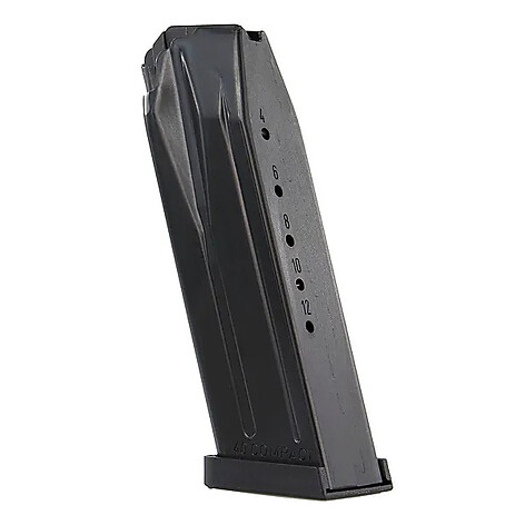 Heckler & Koch P2000/USP40 Compact .40 S&W 12 Skott Magasin