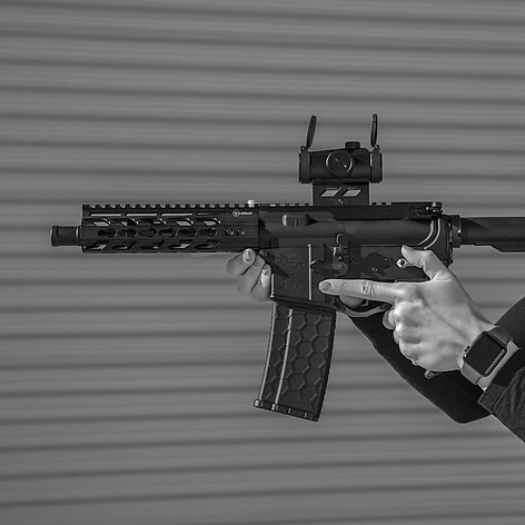 Firefield Verge 7 tum KeyMod Handguard  - bild 2 av 6
