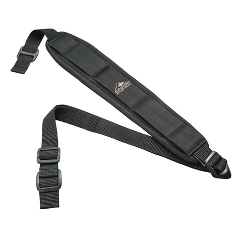 Butler Creek Comfort Stretch Alaska Magnum Vapenrem Svart