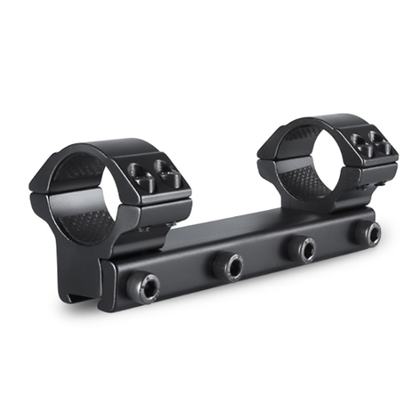 Hawke Match Mount 1 tum 1 st Konsol 9-11mm Medium Profil