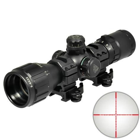 Leapers UTG 3-9X32 BugBuster AO Mil-Dot Kikarsikte