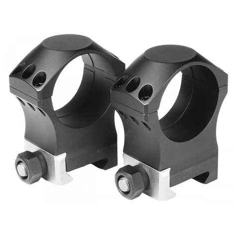 Nightforce Picatinny Ringar Ultralight, H: 7.46mm 30mm 6 skruv