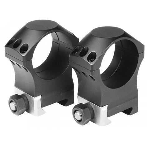 Nightforce Picatinny Ringar Ultralight, H: 13.56mm 30mm 6 skruv
