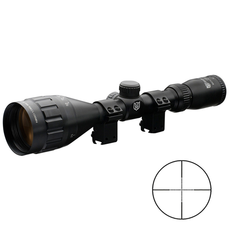 Nikko Stirling Mountmaster 3-9x50 AO Half Mil Dot Kikarsikte