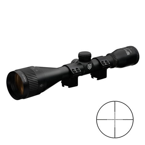 Nikko Stirling Mountmaster 4x40 AO Half Mil Dot Kikarsikte