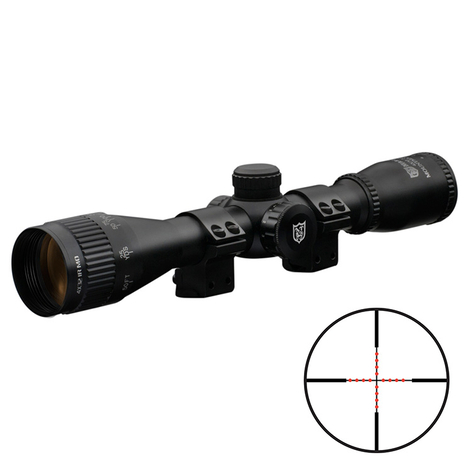 Nikko Stirling Mountmaster 3-9x40 AO Belyst Half Mil Dot