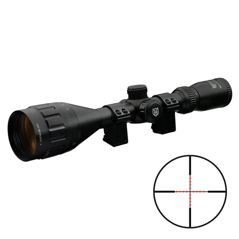 Nikko Stirling Mountmaster 4-12x50 AO Belyst Half Mil Dot