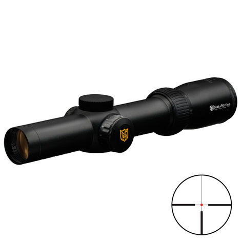 Nikko Stirling Diamond 1-4x24 Belyst 4 Dot Kikarsikte