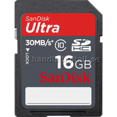 SanDisk Ultra SDHC 16GB Minneskort