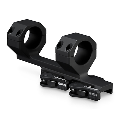 Vortex Precision Extended Cantilever 30mm QR Picatinny H: 37mm
