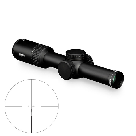 Vortex Viper PST Gen II 1-6x24 SFP Belyst VMR-2 MRAD - bild 2 av 10