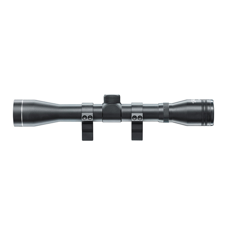 Walther 4x32 No. 8 R6 3/8 tum Dovetailringar Kikarsikte