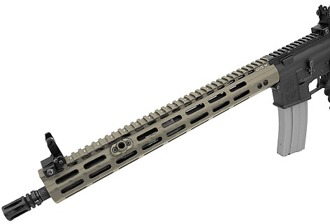 Leapers UTG Pro AR15 Super Slim Free Float FDE Handguard - bild 2 av 6