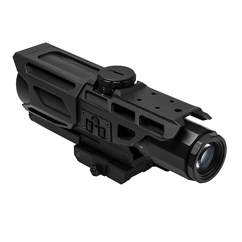 NcSTAR Mark III Tactical 3-9x40 Gen III Belyst Mil-Dot Svart - bild 5 av 7