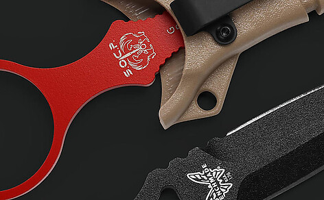 Benchmade 176BKSN-COMBO SOCP Dagger FDE Kniv - bild 6 av 6