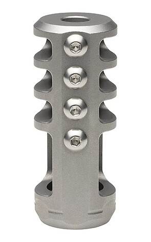 Browning Competition Recoil Hawg .30 Muzzle Brake Silver - bild 4 av 4