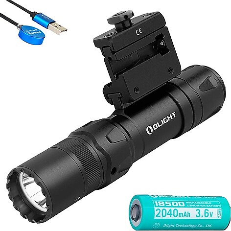 Olight Odin GL Mini 1000 Lumen Vapenlampa Svart - bild 2 av 6