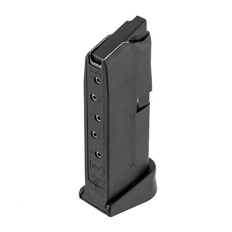 Glock G43 9mm Luger 6 Skott Grip Ext. Magasin Svart