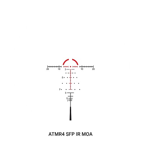 Athlon Helos BTR G2 1-10x28 SFP Belyst ATMR4 MOA Kikarsikte - bild 3 av 3