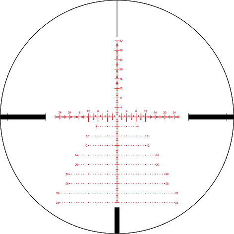 Vortex Strike Eagle 5-25x56 SF FFP Belyst EBR-7C MRAD Kikarsikte - bild 2 av 8