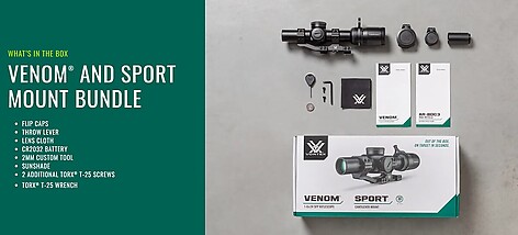 Vortex Venom 1-6x24 SFP AR-BDC3 med Cantilever - bild 9 av 9