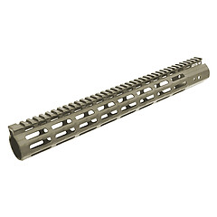 Leapers UTG Pro AR15 Super Slim Free Float FDE Handguard