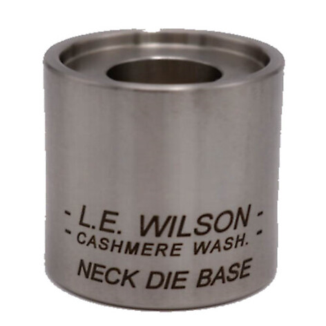 L.E Wilson Neck Die Decapping Base