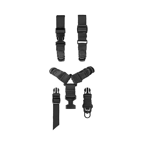 AIM Sports One Point Bungee Heavy Duty Vapenrem Svart - bild 2 av 4